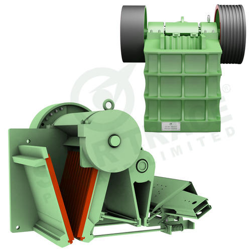 Double toggle jaw crusher